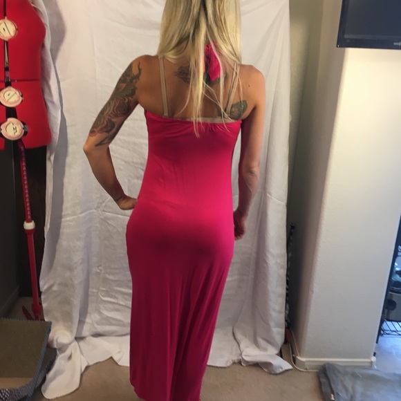 Pink Maxi Dress - Picture 7 of 8